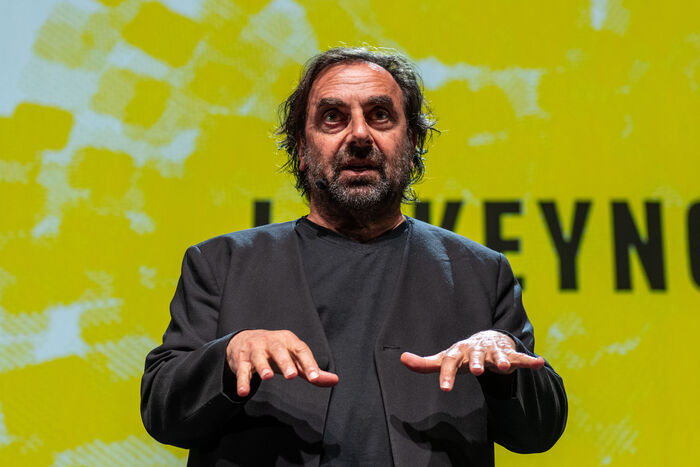 André Manoukian pendant sa keynote